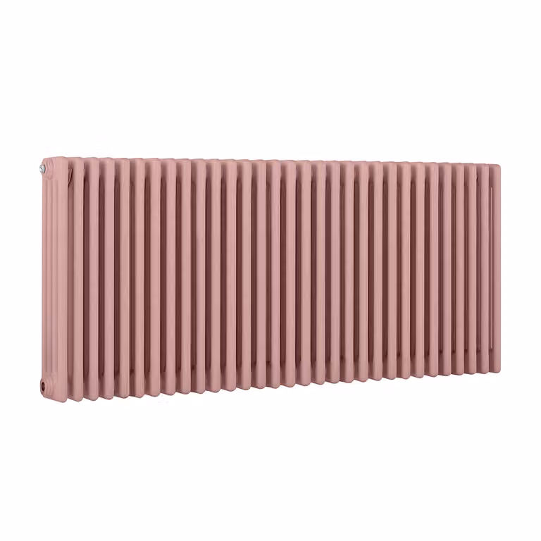 Radiatore Orizzontale a Colonne (4 Colonne) 600mm x 1415mm - Rosa (Camellia Rosa) - Regent