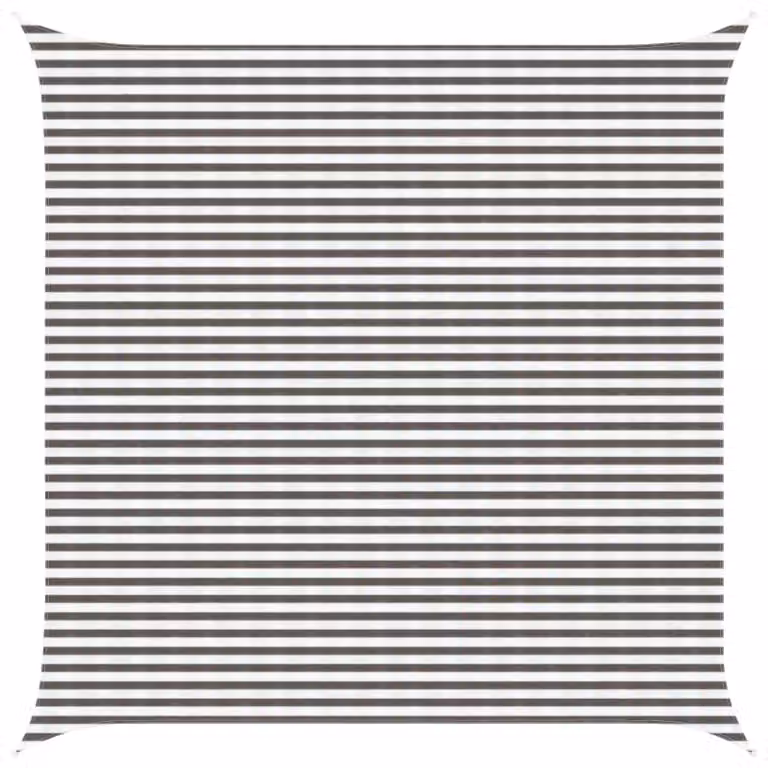 Telo ombra quadrato vidaXL in HDPE grigio chiaro e bianco, 4,5 x 4,5 m