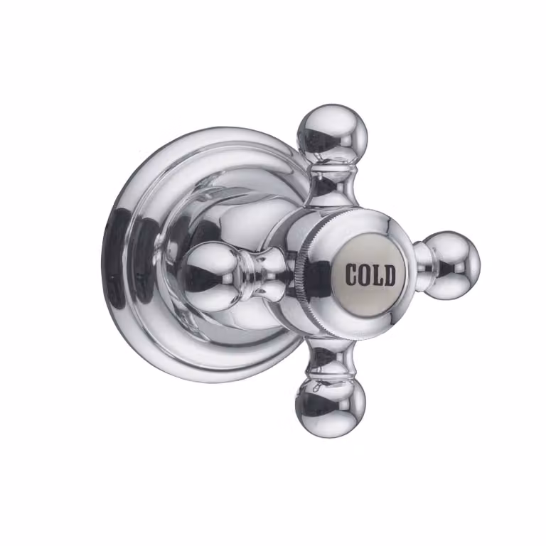 KLUDI 1926 : robinet encastré, ensemble de montage fin, marquage « COLD », 518150520, 518150520