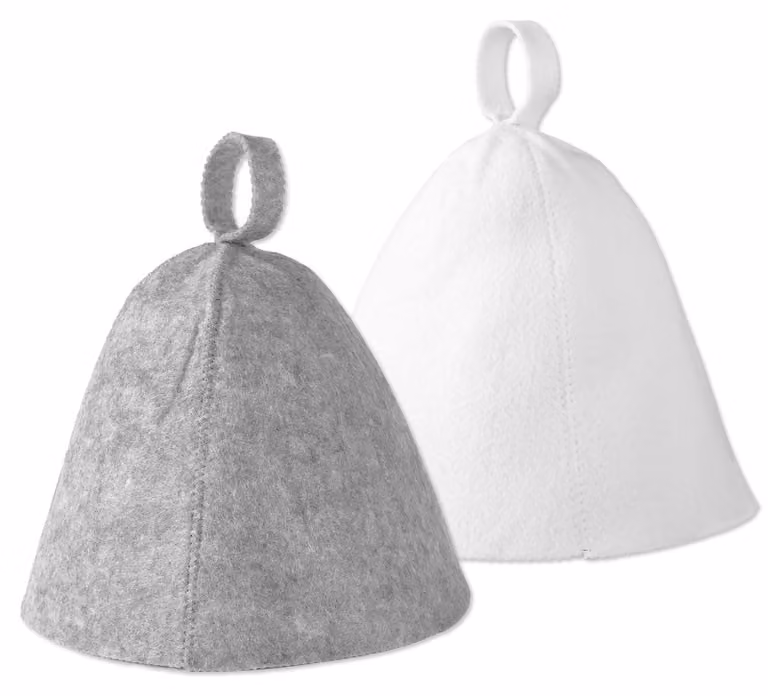 Solidchoice - 2 cappelli da sauna imbottiti per sauna a vapore