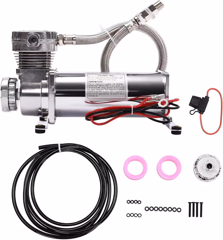 Compressore d'aria portatile - Potenza: 200-300W - Pressione di esercizio massima: 200 PSI