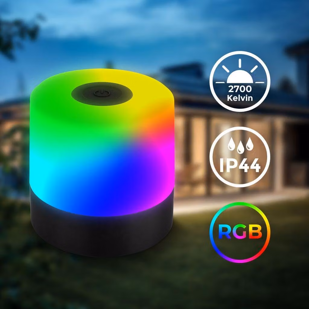 Lampada da soffitto a LED, nera, LED/14 W