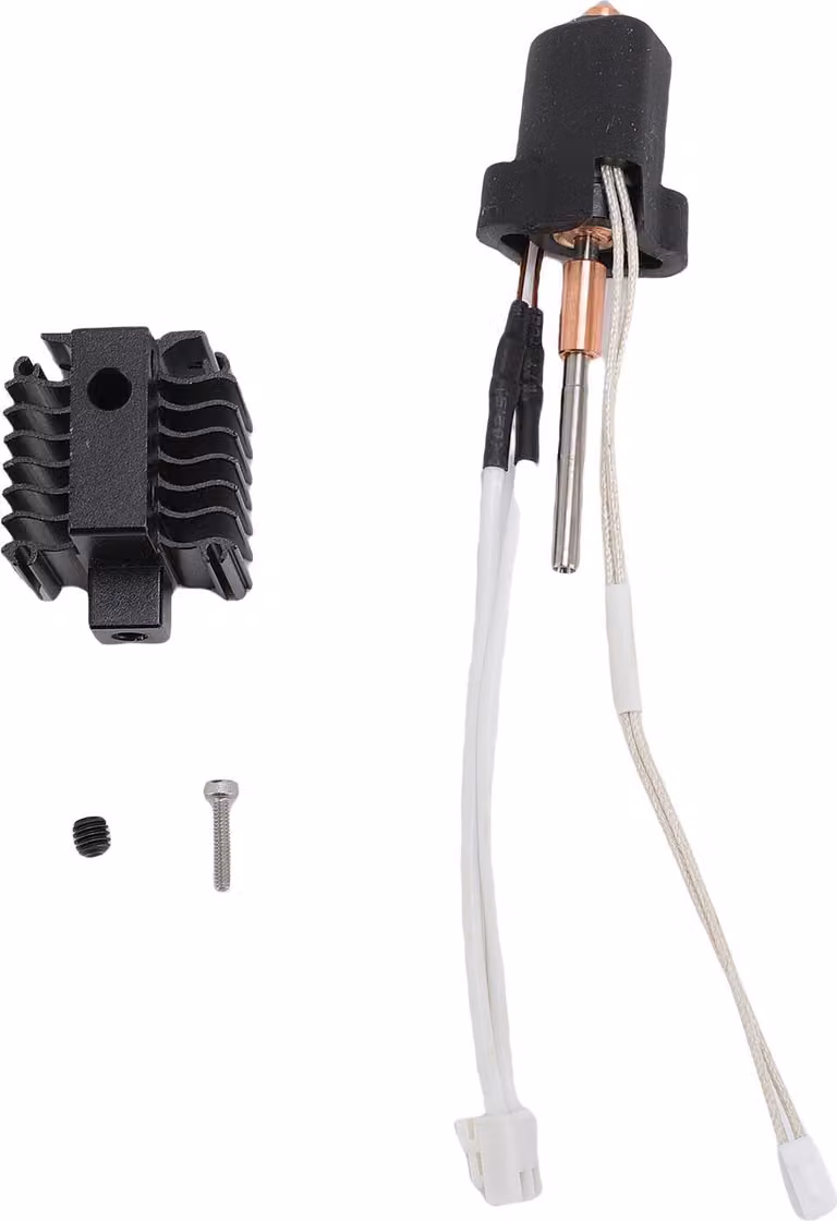 Ricambio hotend per stampante 3D Ender 3 V3 Plus, alta velocità di flusso, ugello da 0,6 mm, riscaldamento in Vetroceramica, hot end con dissipatore di calore in alluminio