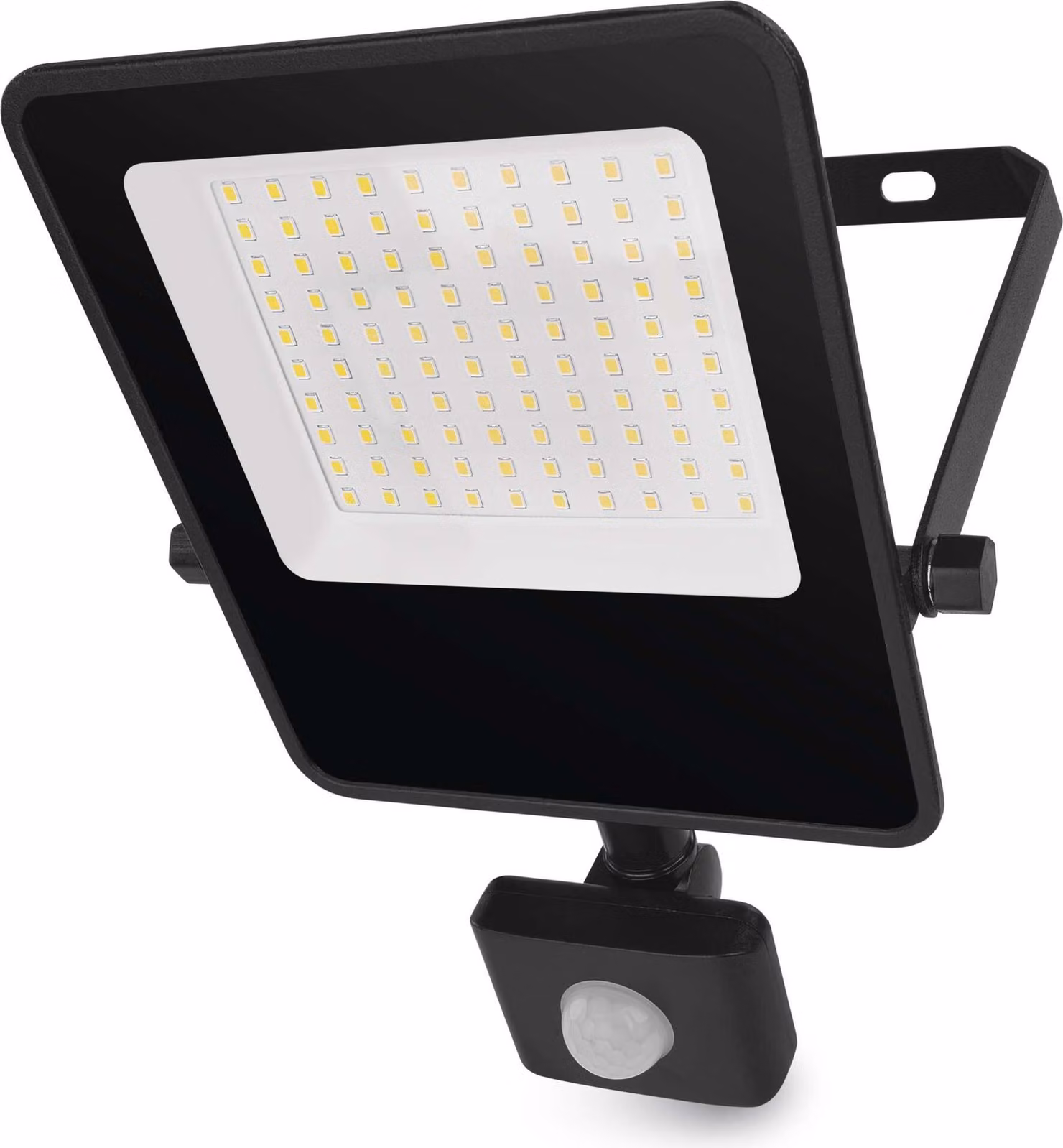 EMOS Faretto LED nero con sensore di movimento 50W 150lm/W ZS2943
