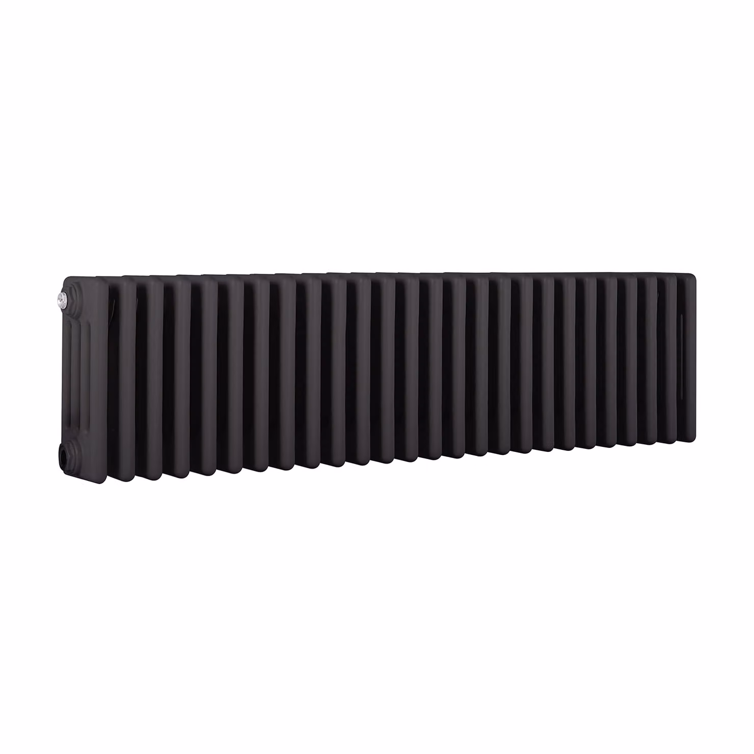 Radiatore Orizzontale a Colonne (4 Colonne) 300mm x 1190mm - Grigio (Carbon Grigio) - Regent
