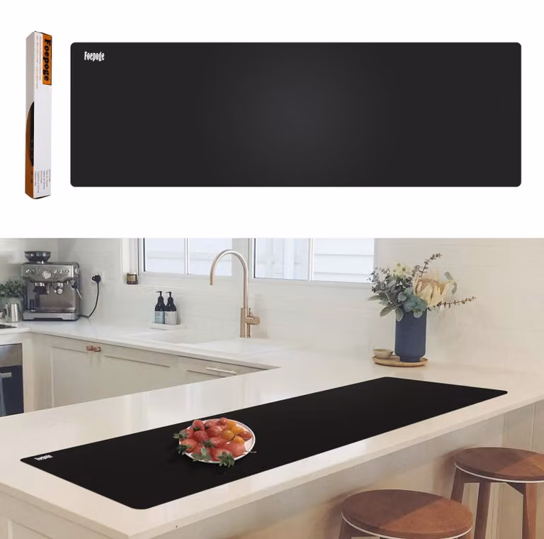 Elzusha - Tappetino in silicone grande per cucine e piani di lavoro