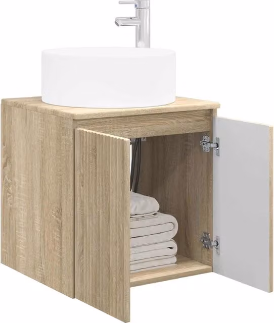 Mobile Lavabo | Armadio Lavabo da parete Rovere Sonoma 49,5 x 44,5 x 65,5 cm