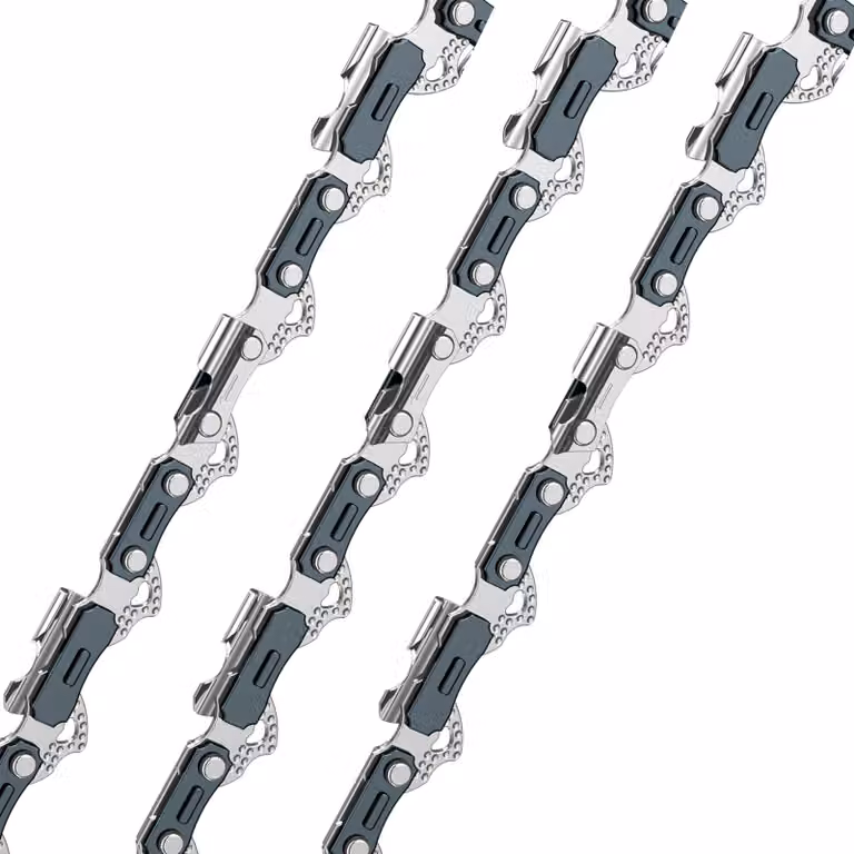 3 catene per motosega da 3/8" 45 giunti di trasmissione da 1,3 mm 30 cm