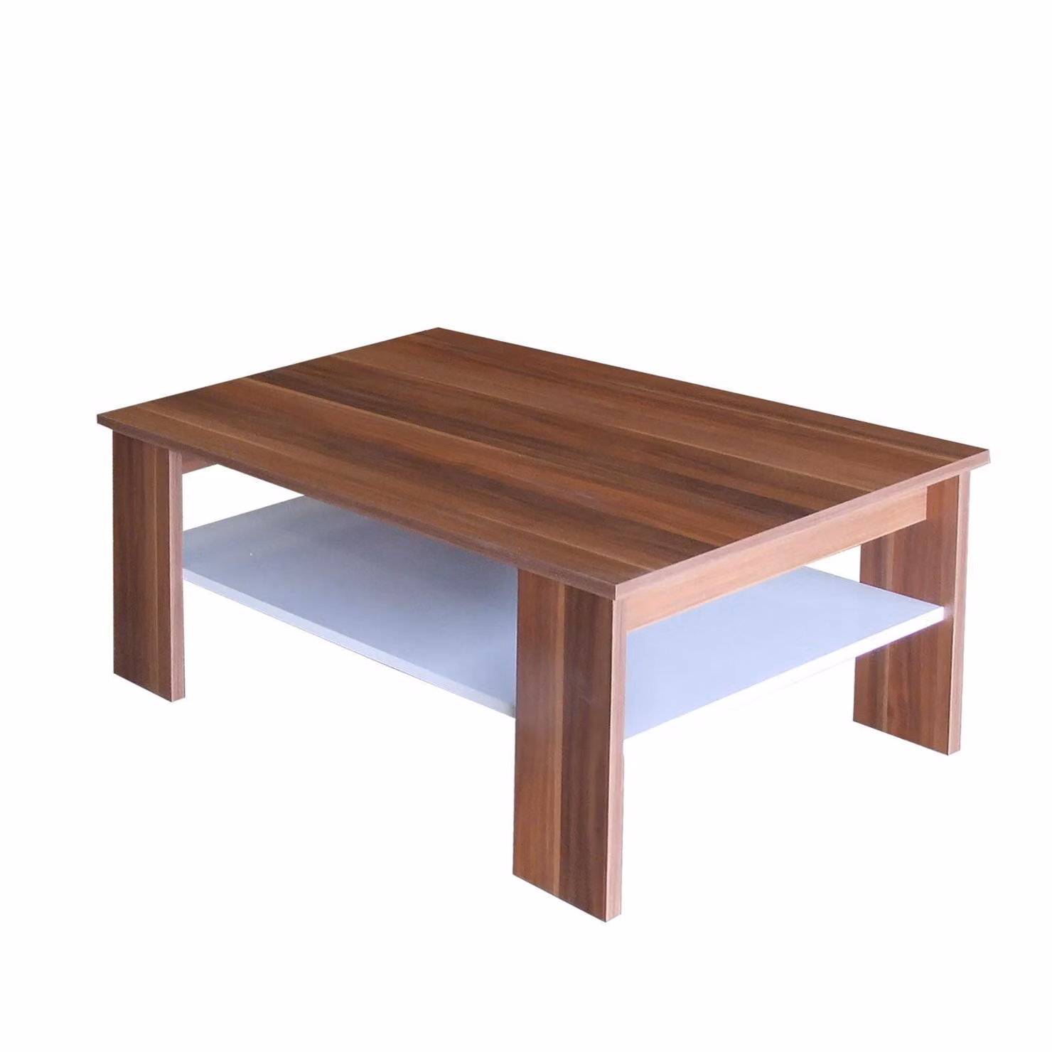 Tavolino Idea 67950 - noce / bianco