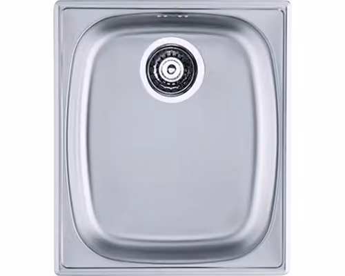 Lavello in acciaio inox ALVEUS Basic 10 FI90 satinato 380x440x0,6 mm 1082195