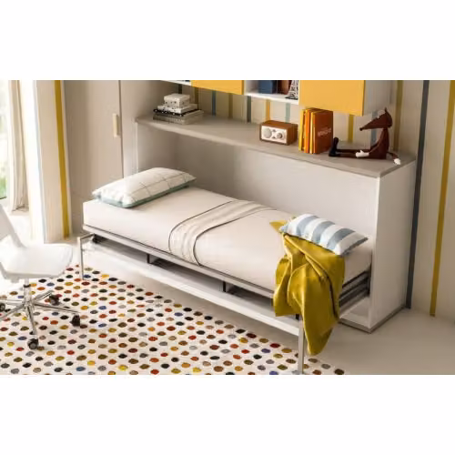 Letto a scomparsa singolo pieghevole Space S75