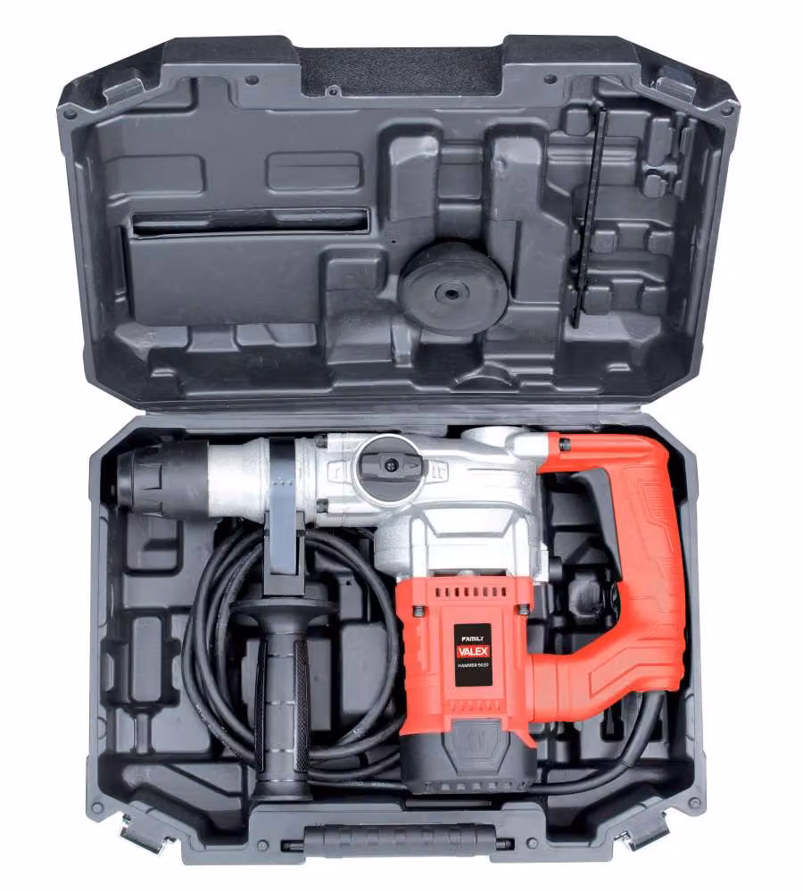 Valex Martello Perforatore Hammer 5020 Rosso 950W con 3 Funzioni e Valigetta