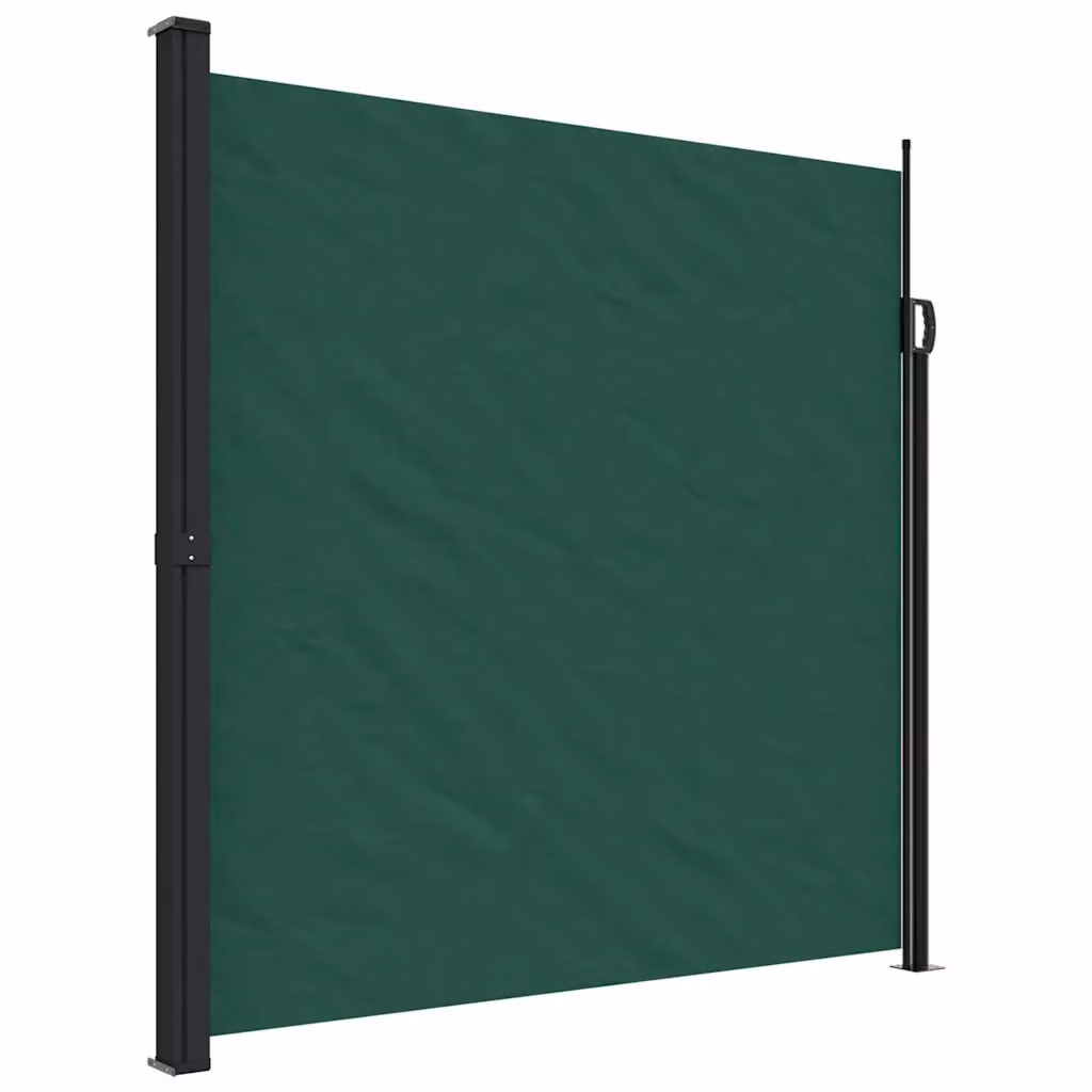Tenda da sole laterale retrattile DESIGN IN in poliestere verde, montaggio a parete, L: 500 cm, H: 200 cm – 2