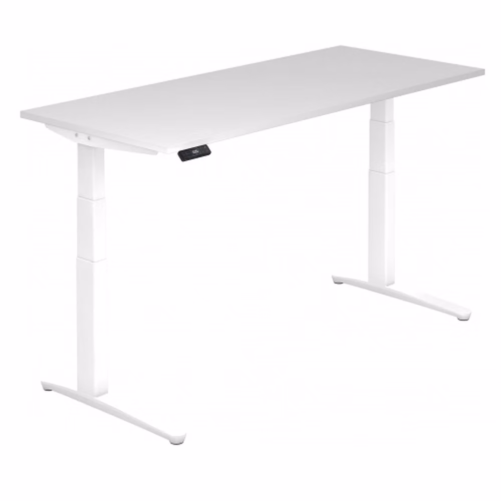 XBHM 19 WW - Bianco 180 x 80, regolabile elettricamente in altezza