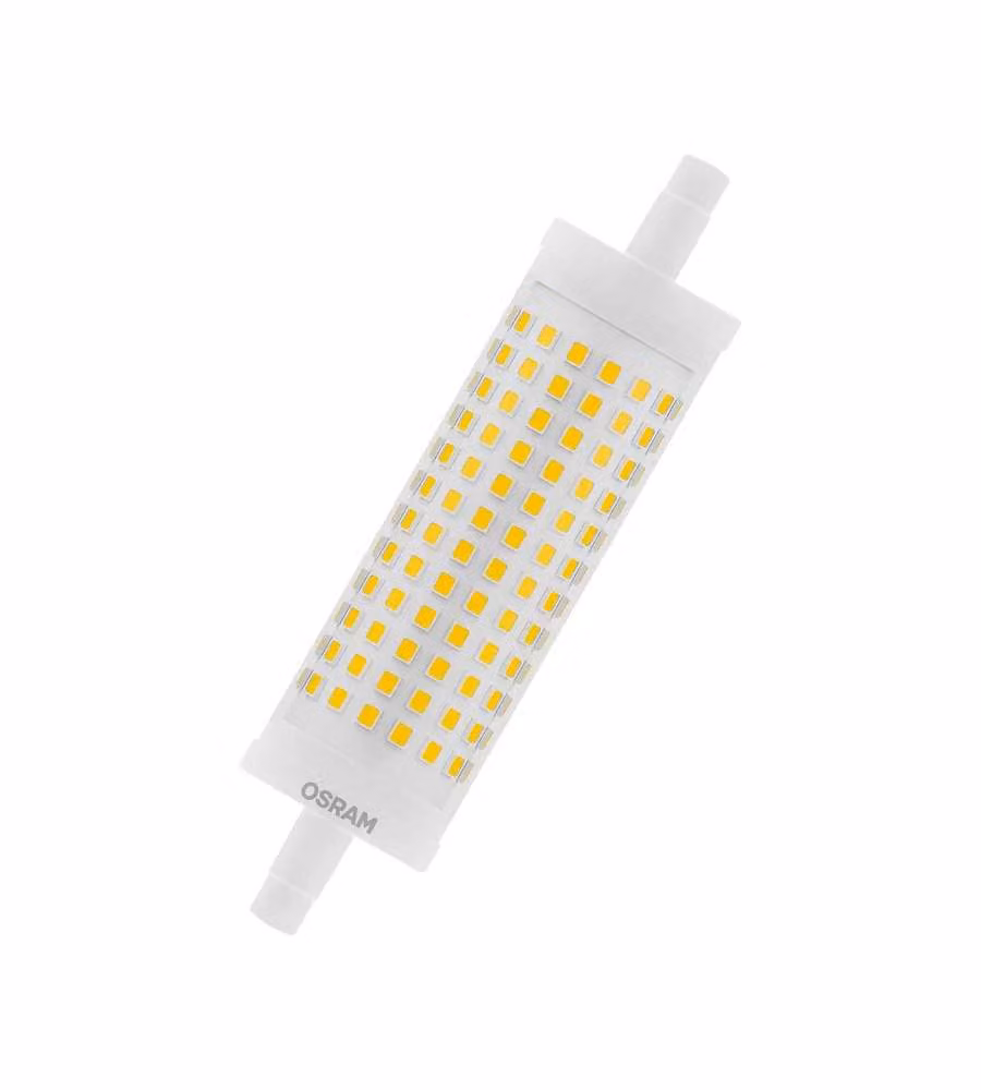 Lampadina LED Osram Line118 150 300gr R7s 19W 840 Luce Bianca Trasparente