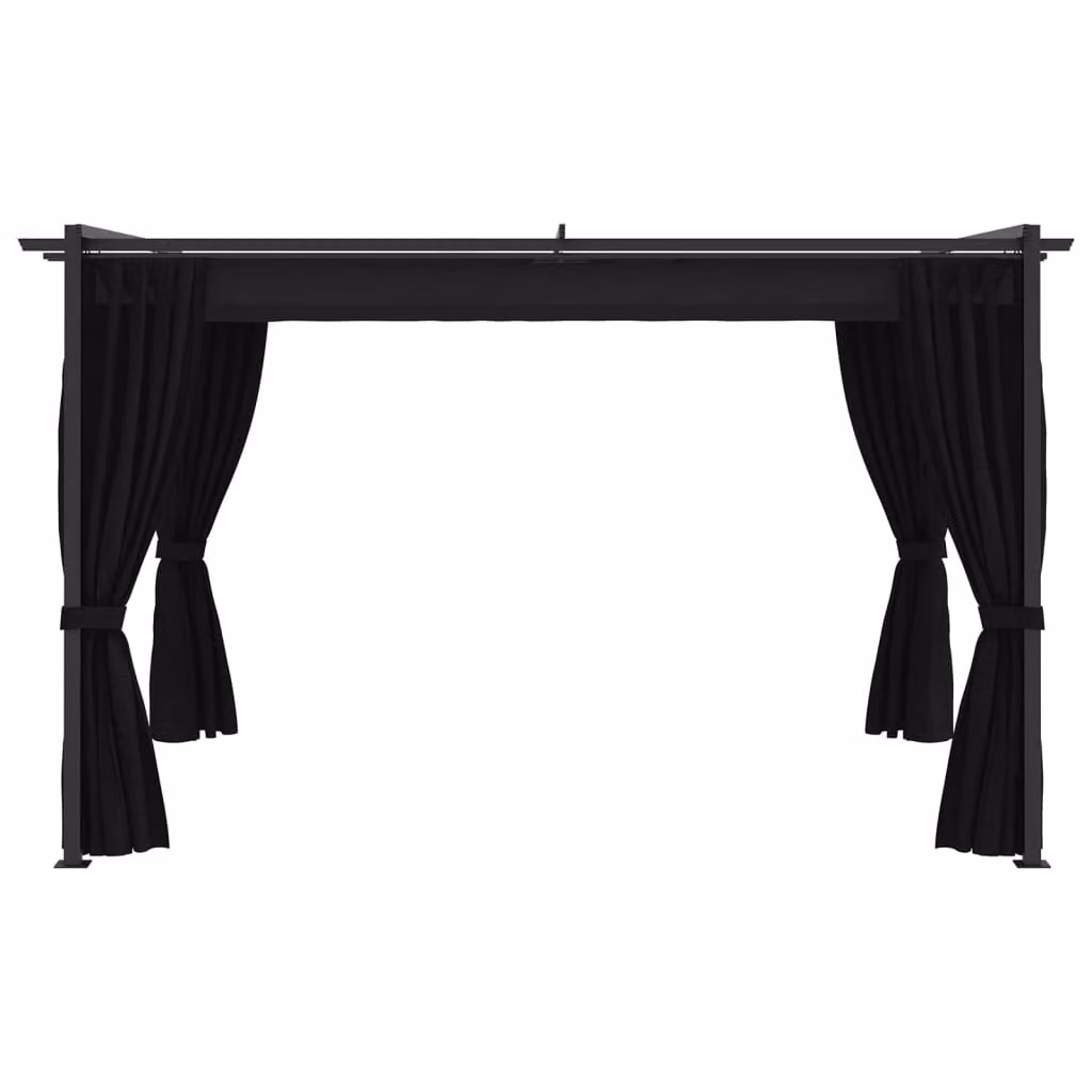 Gazebo 4x3 m Antracite