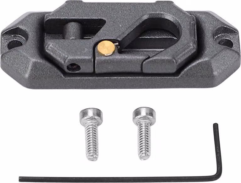 Verricello per auto rampicante Guida filo metallico 1/10 1/8 Lega di zinco RC Ricambio Grigio