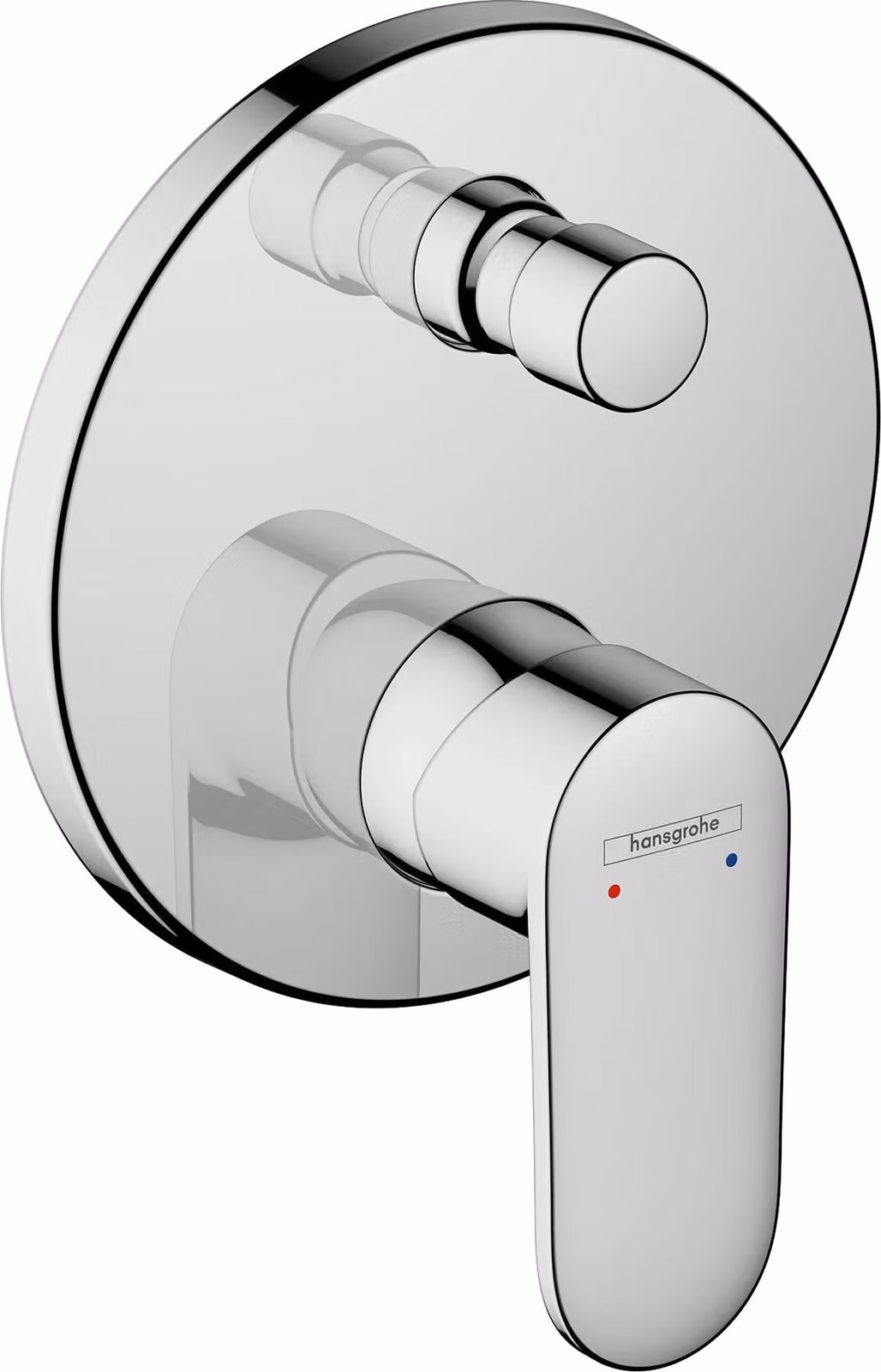 Miscelatore per vasca hansgrohe da incasso Vernis Blend set finito cromato, 1 pz.