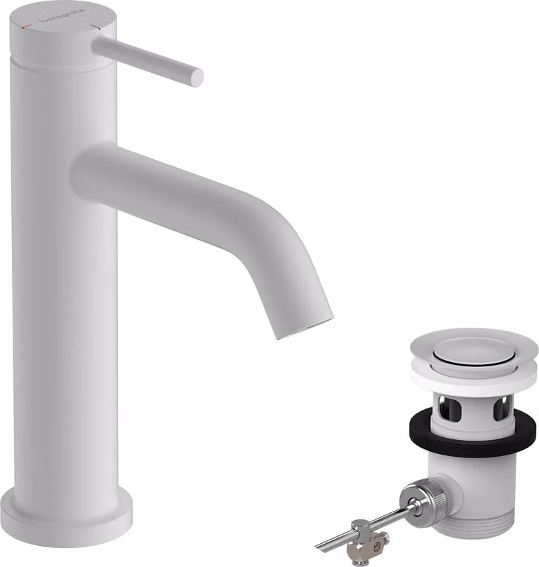 Robinetterie de lavabo hansgrohe Tecturis S 110 CoolStart, EcoSmart+, portée 116 mm, 73314700, 73314700