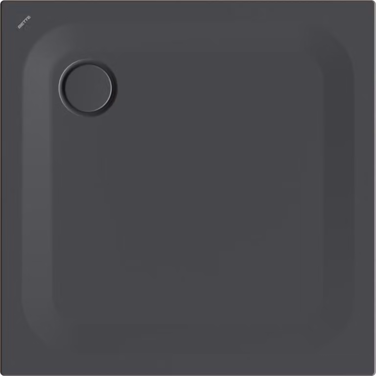 BetteUltra receveur de douche rectangulaire avec support de baignoire minimum, 900x900x25mm, 5930-400T1, 5930-400T1