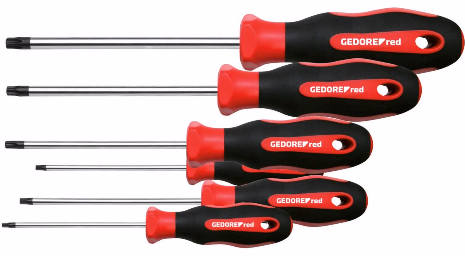 GEDOREred 3301272 GEDOREred Schraubenausdreher-Set R38402006 3301272 6-teilig