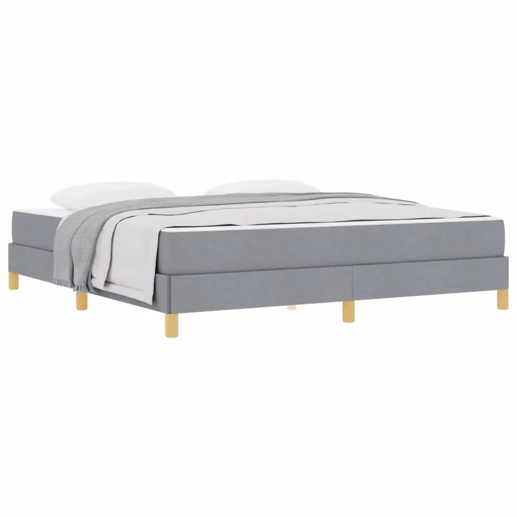 Letto con materasso a molle a tasche vidaXL Grigio, L/P: 180 x 200 cm – 2