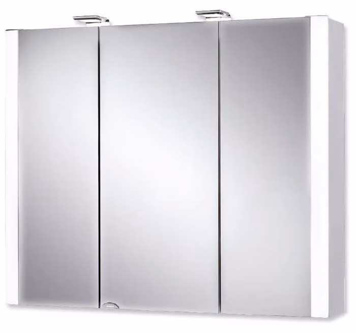 Specchio Jarvis 80cm bianco, 111213110-0110