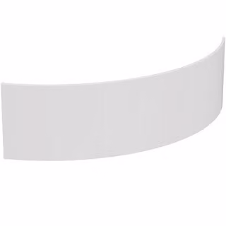 Grembiule anteriore i.life per vasca angolare 1400mm bianco bianco