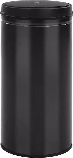 Pattumiera Automatica con Sensore vidaXL in Acciaio al Carbonio e Plastica, Nero, 70 l