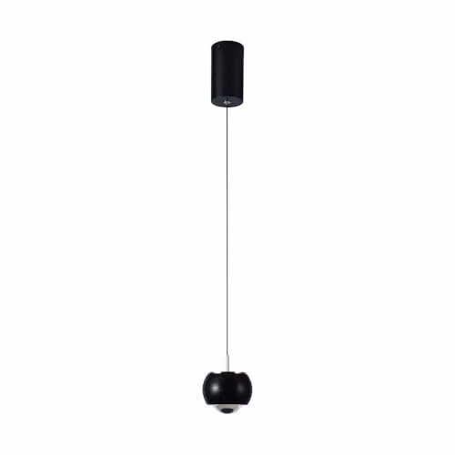 V-TAC Lampadario LED a Sospensione 9W Colore Nero 10*10*100cm 4000K