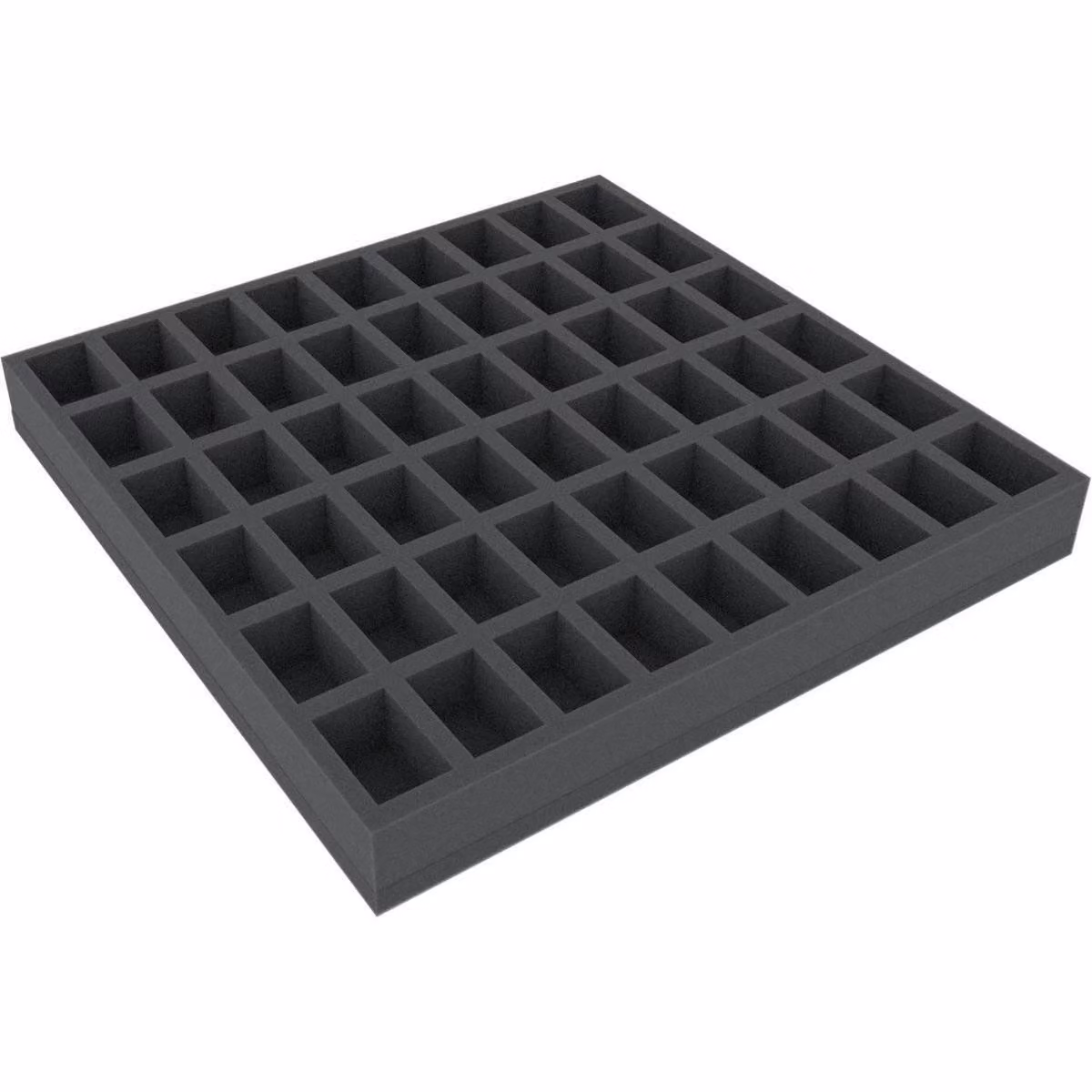 AGDG035BO 295 mm x 295 mm x 35 mm - Inserto in schiuma per giochi da tavolo