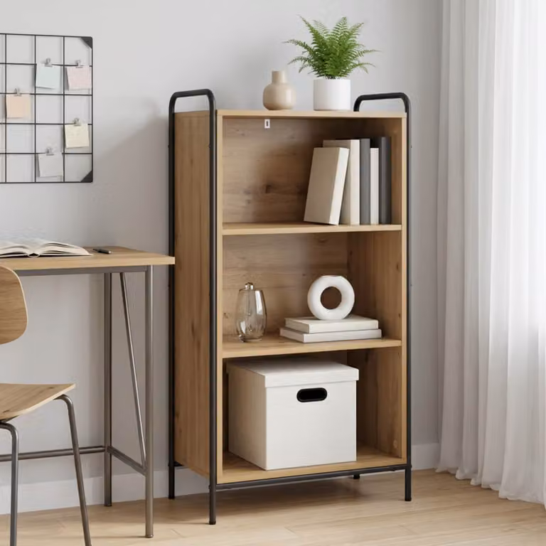 vidaXL Armadio per Libri 55,5 x 33 x 174 cm Legno ingegnerizzato