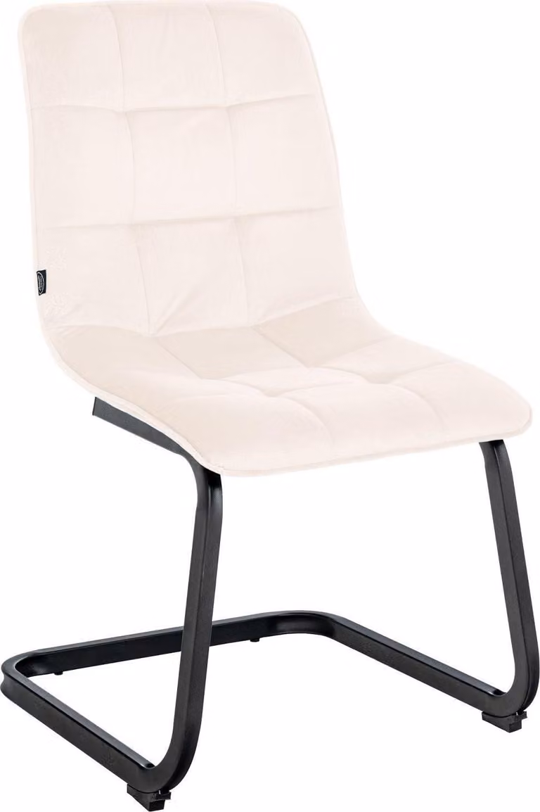 Sedia da pranzo in velluto - sedia d'accento in velluto, di facile manutenzione, dal design elegante