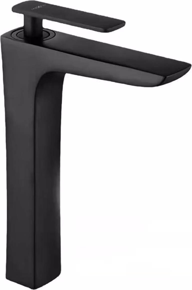Mexen Indus rubinetteria lavabo alta, nera - 744610-70