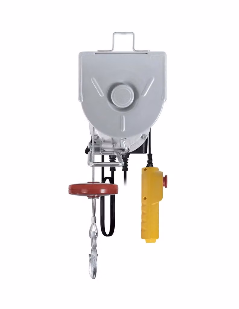 Paranco a cavo WERKU con motore da 1350 W, capacità 400/800 Kg – 2