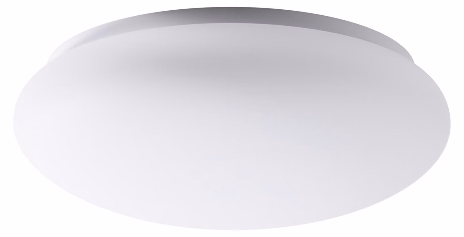 OSMONT ARA67083 ARAKIS 3 Lampada da soffitto/parete in vetro, bianca, IP43, 3000 K, 24 W, LED HF