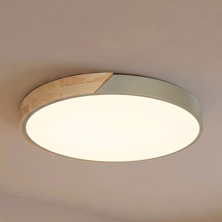 Plafoniera soffitto Lynorri PRIOS, Verde, Soggiorno / Sala da pranzo, Plastica, Moderno, Plafoniera