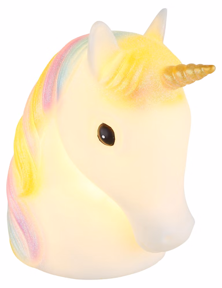Lampada da comodino camera dei bambini ragazze lampada per bambini LED unicorno 28052