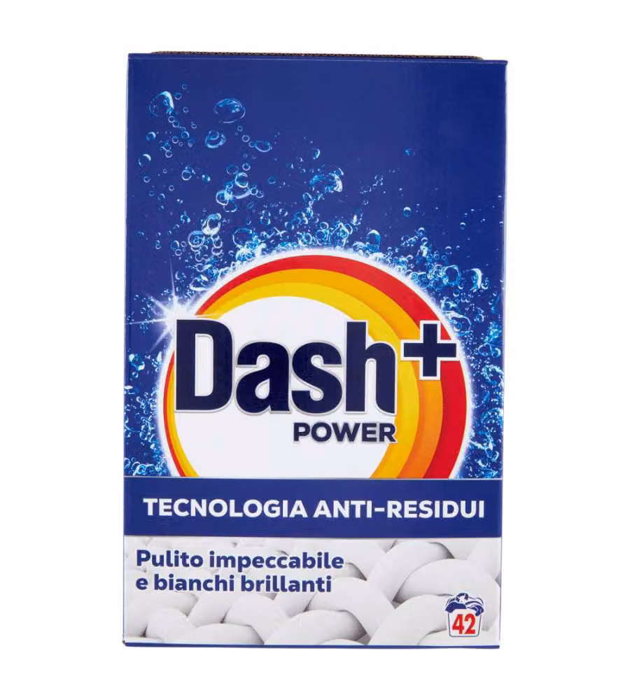 Dash Detersivo Lavatrice Polvere Actilift 23 Lavaggi 1150 g Bianco