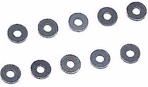 Graupner, rondella di supporto, 4,2/12x1,5 mm, confezione da 10