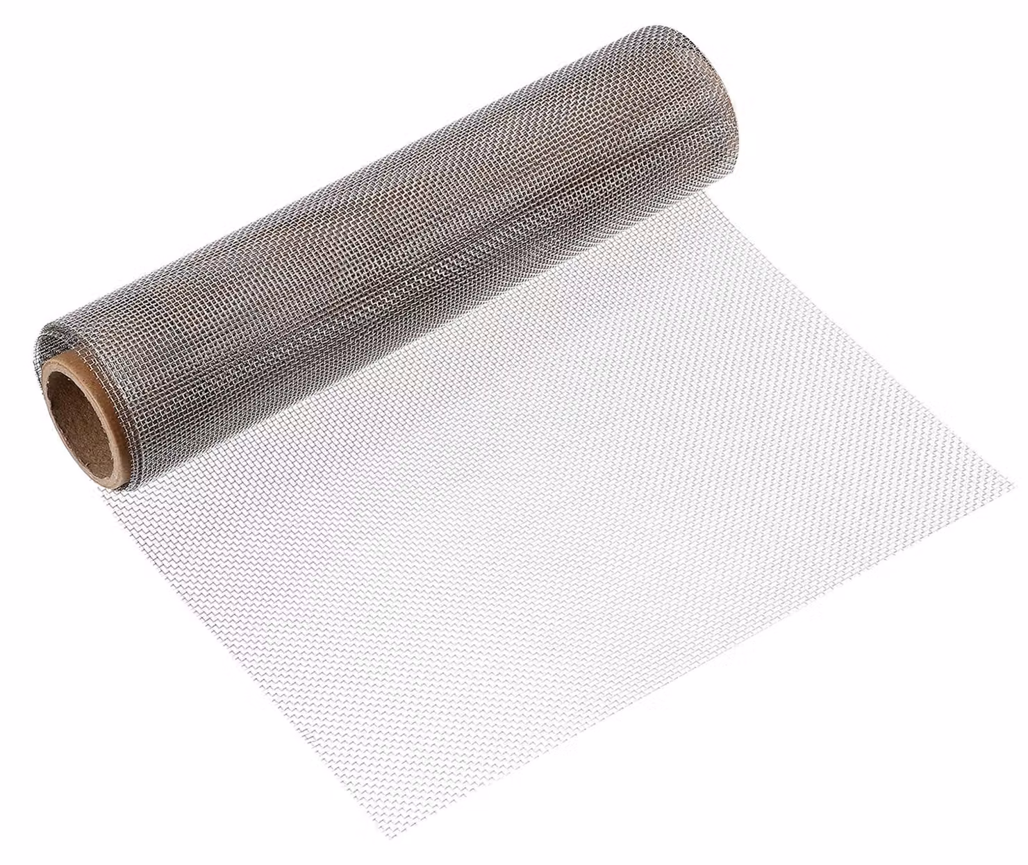 Rete metallica a maglia 14, dimensioni 1000x250 mm, acciaio inossidabile 316
