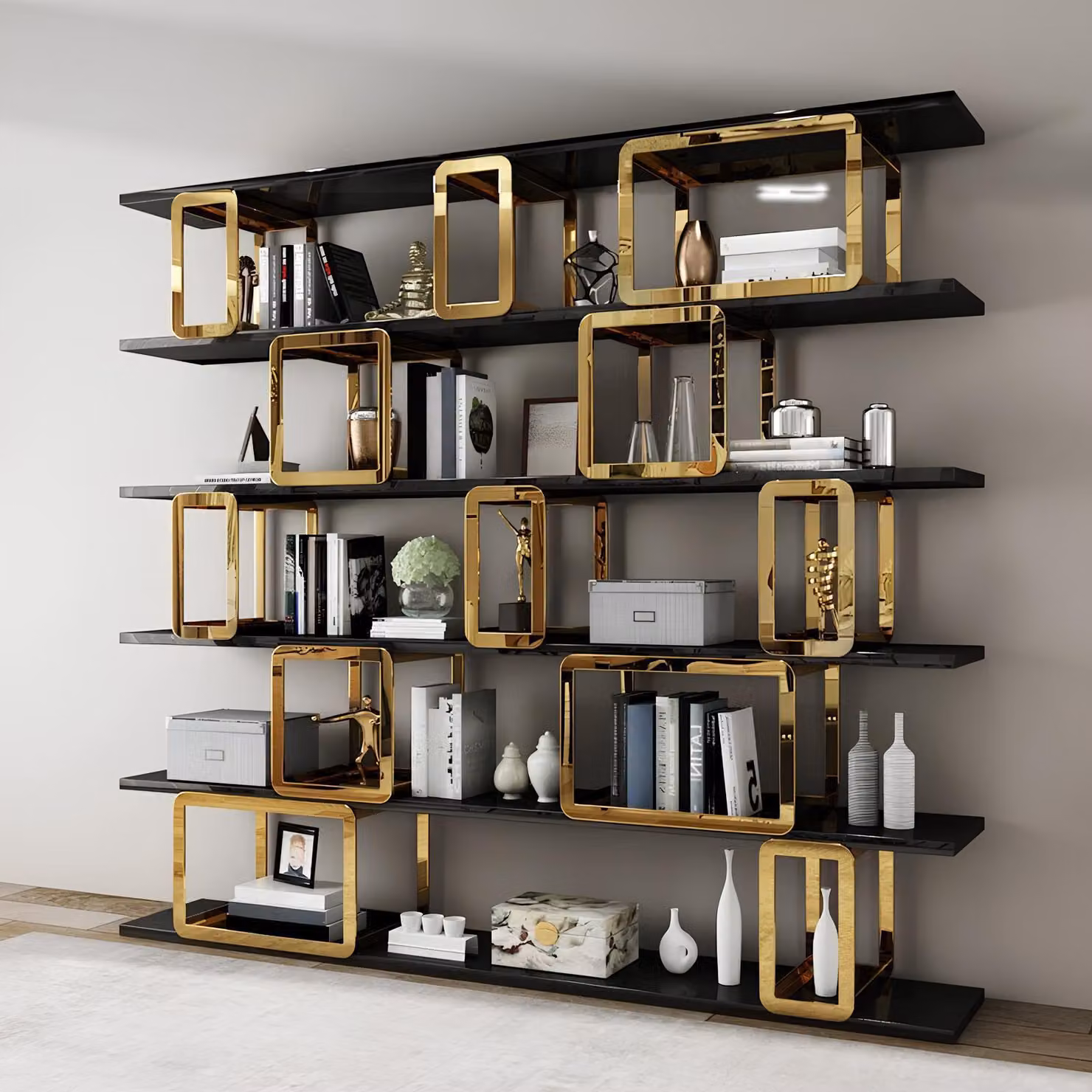 Designer Schrank Trenn Wand Regale Wohn Zimmer Schränke System Büro Möbel