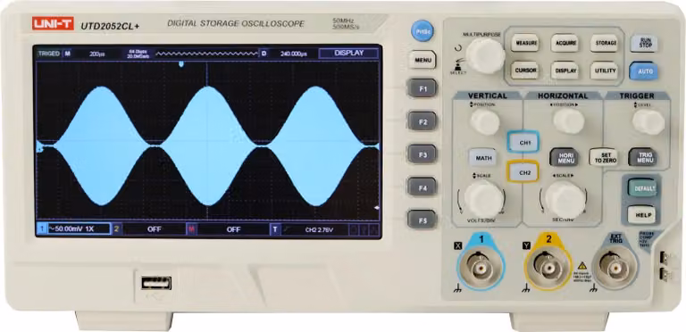 Oscilloscopio Uni-T UTD2052CL+