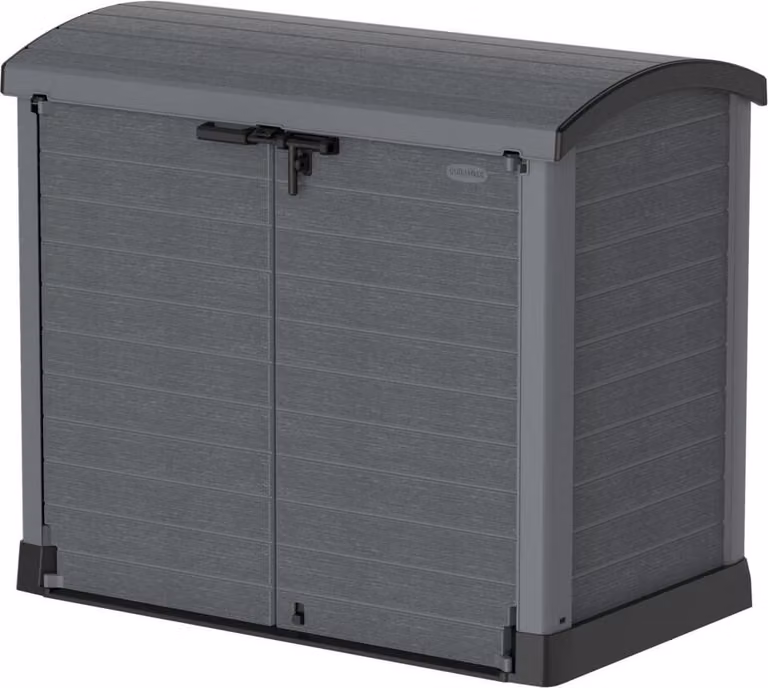 DURAMAX Contenitore di plastica StoreAway ARC145 x 125 x 82,5 cm, 1200 l - grigio DURAMAX 86633