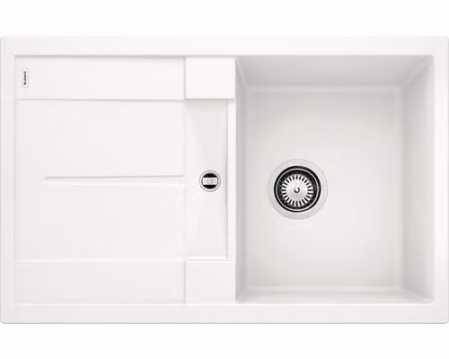 Lavello in granito Blanco Metra 45 S Bianco
