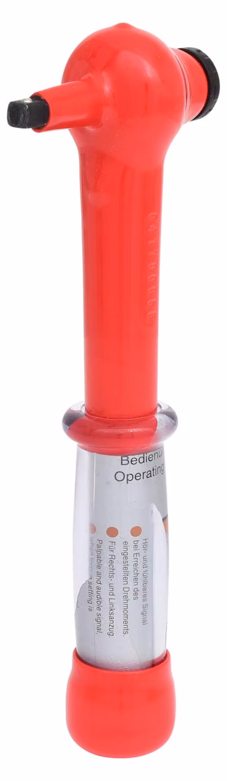 KS TOOLS Mini chiave dinamometrica da 1/4" con isolamento protettivo e testa a cricchetto reversibile 5-25Nm - 117.1402