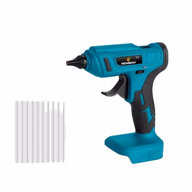 Pistola elettrica per colla a caldo, funzionamento senza fili, efficiente riparazione fai da te, senza batteria