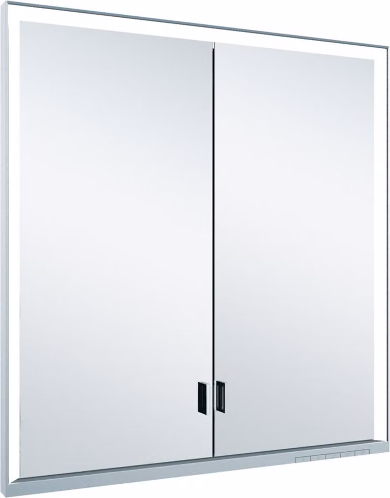 KEUCO Royal Lumos armoire de toilette encastrable 2 portes, porte longue, 700mm, 14337172301, 14337172301