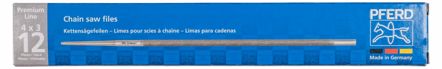 PFERD Lima per motosega diametro tondo 5.16x200mm Linea Premium