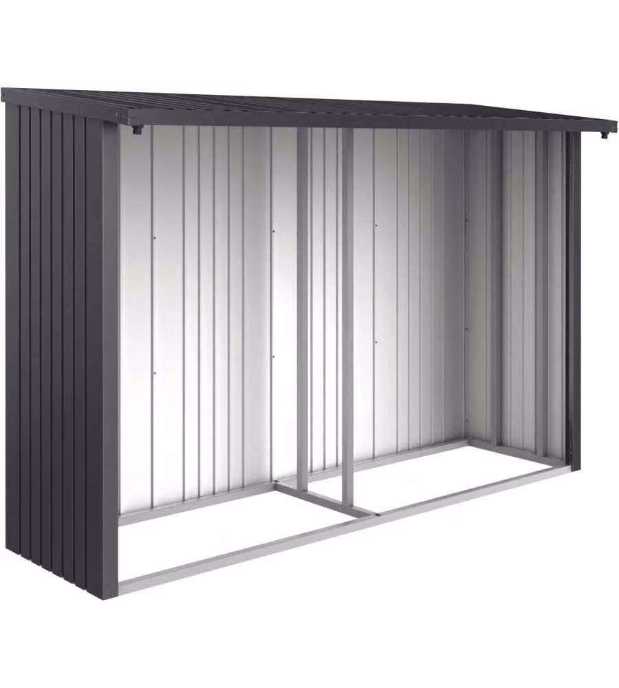 Biohort Parete Posteriore Woodstock 300 Grigio Scuro Metallizzato